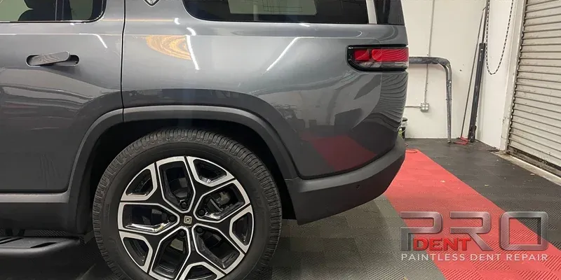 Rivian · Rear Quarter after repair